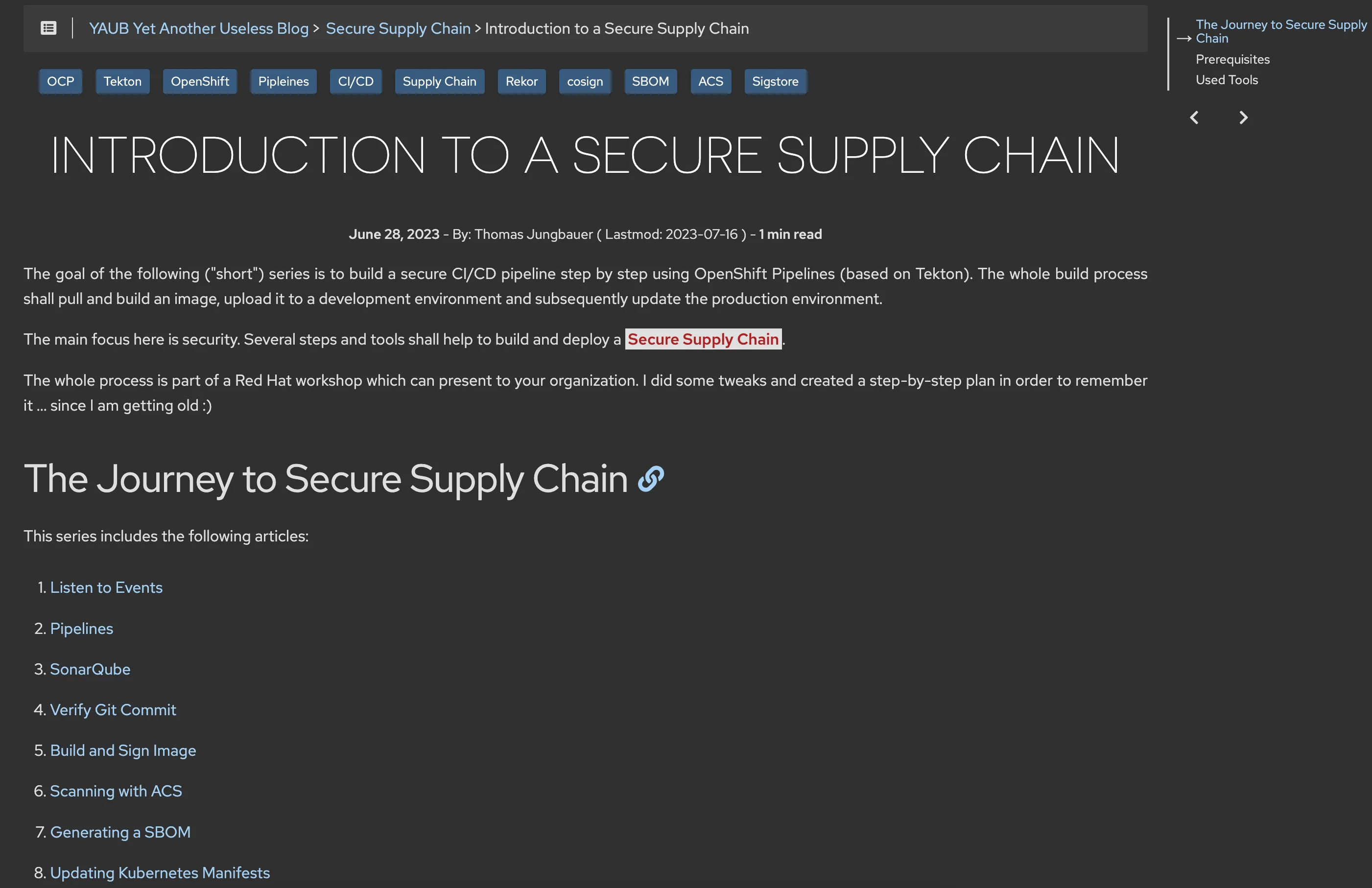 YAUB — Yet Another Useless Blog screenshot 3