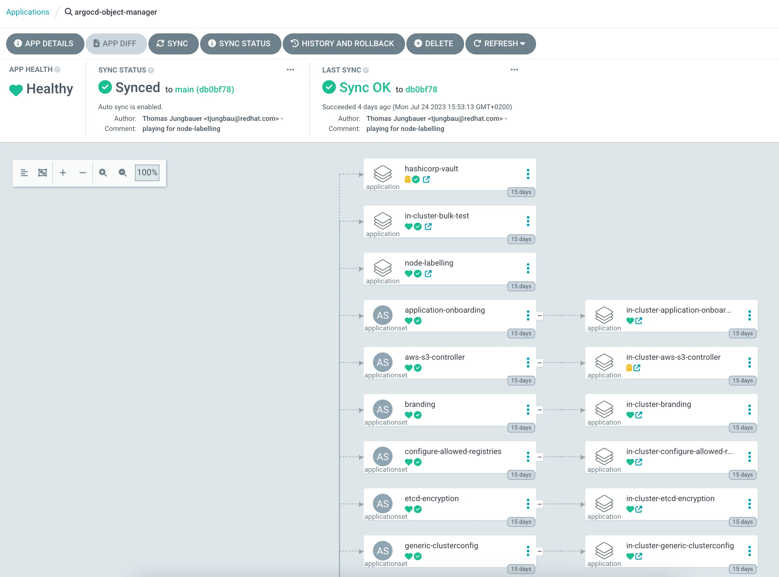 OpenShift Cluster Configuration GitOps screenshot 3