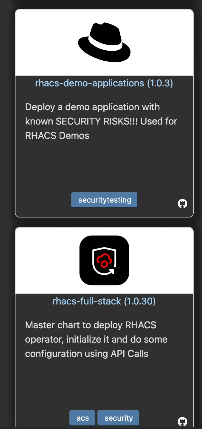 Helm Charts screenshot 2